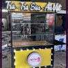 Xe trà sữa ăn vặt 1M2x60x1M95