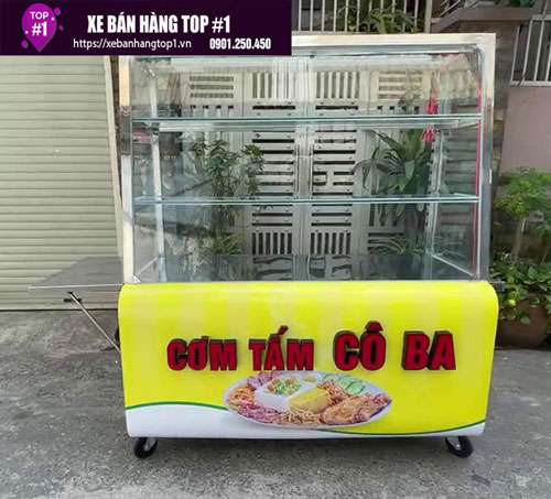 Xe cơm tấm mẫu 8