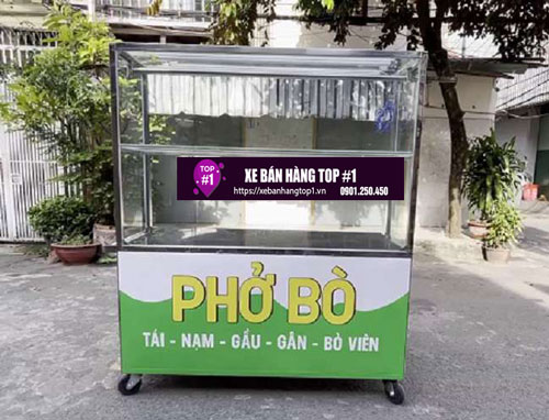 Tủ bán phở bò