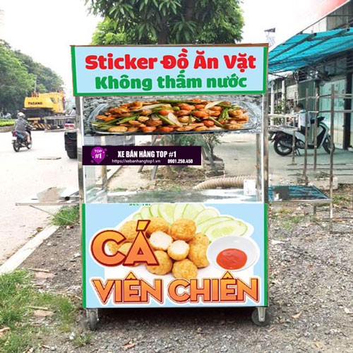 Xe bán cá viên mẫu 10