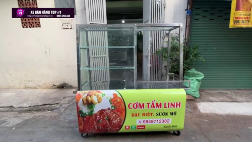 Xe cơm tấm mẫu 1