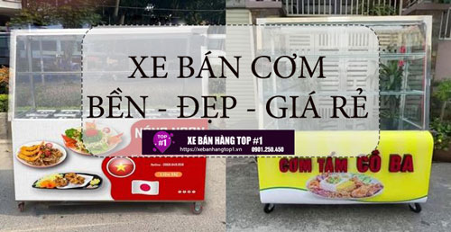 Xe bán cơm tấm giá bao nhiêu?