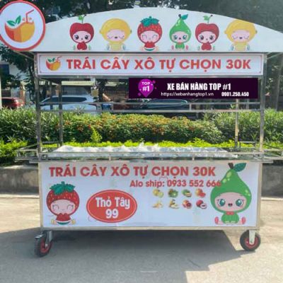 Xe trái cây tự chọn 1m8