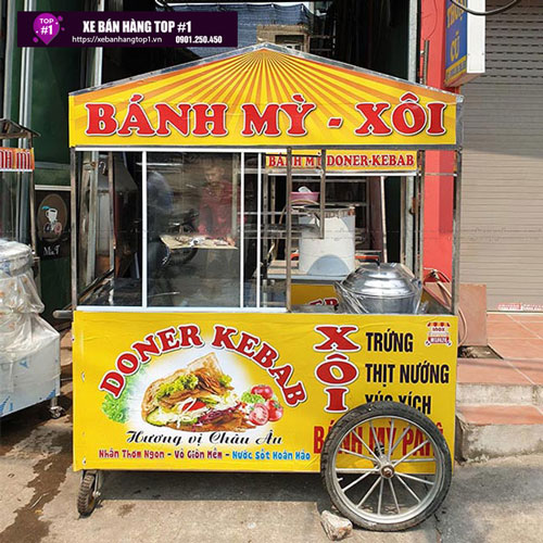 Xe xôi bánh mì mẫu 2