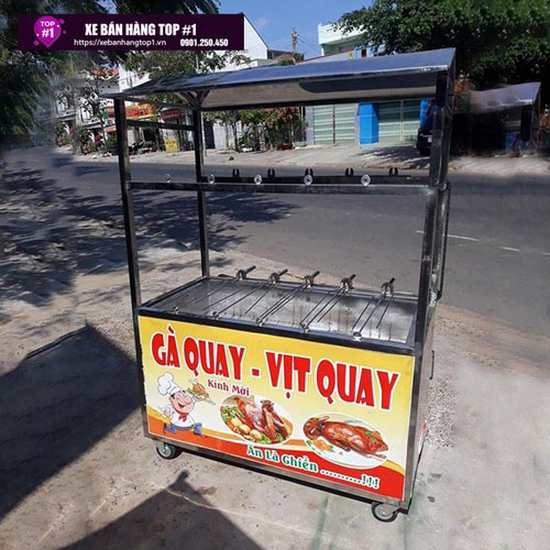 Xe quay gà vịt 