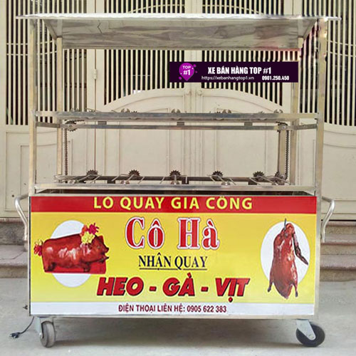 Xe quay gà vịt 