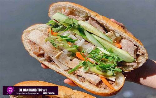 banh mi pate cha lua XE B N H NG TOP 1