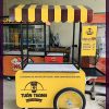 Xe cafe rang xay nguyên chất 1M2x60x1M95