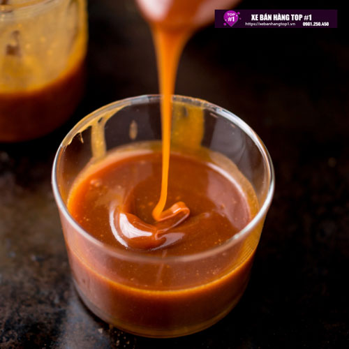 Nước sốt caramel từ đường nâu