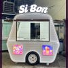 Kiot bán trà sữa đẹp 2M2x1M6x2M15