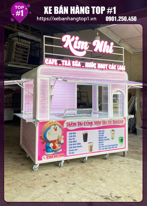 Kiot bán cafe 2M4x1M6x2M15