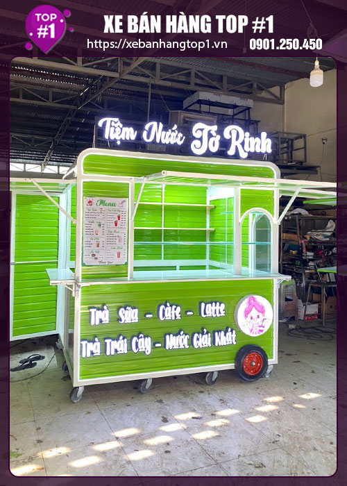 Kiot bán nước 2Mx1M6x2M15