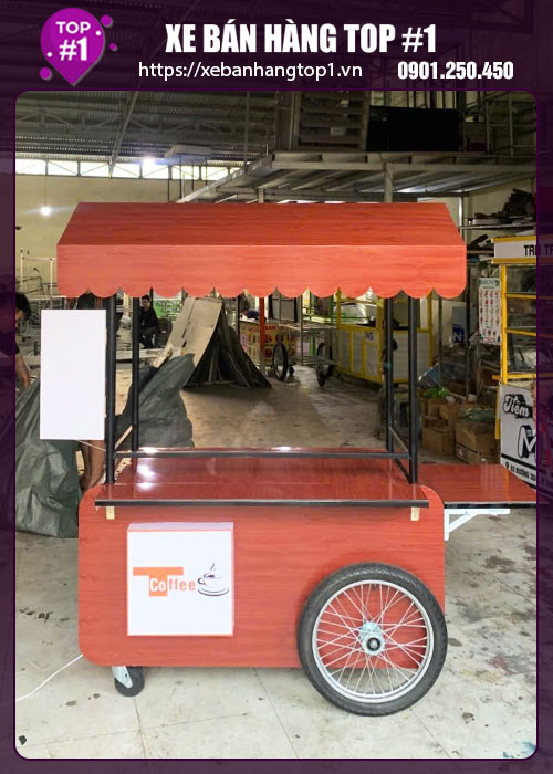 Quầy cafe mang đi 1M2x60x1M95