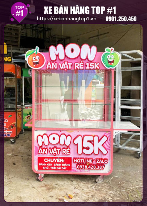 Tủ ăn vặt giá rẻ 1Mx60x1M95