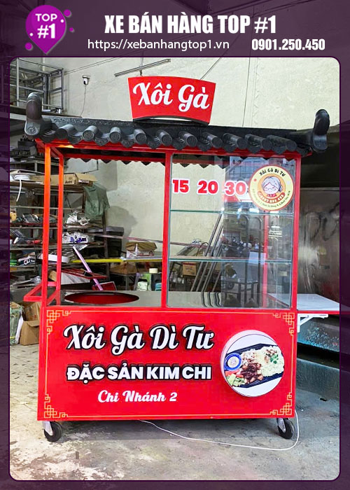 Tủ bán xôi 1M6x60x1M95