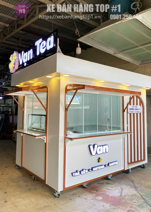 Kiot bán hàng đẹp 3Mx2Mx2M3