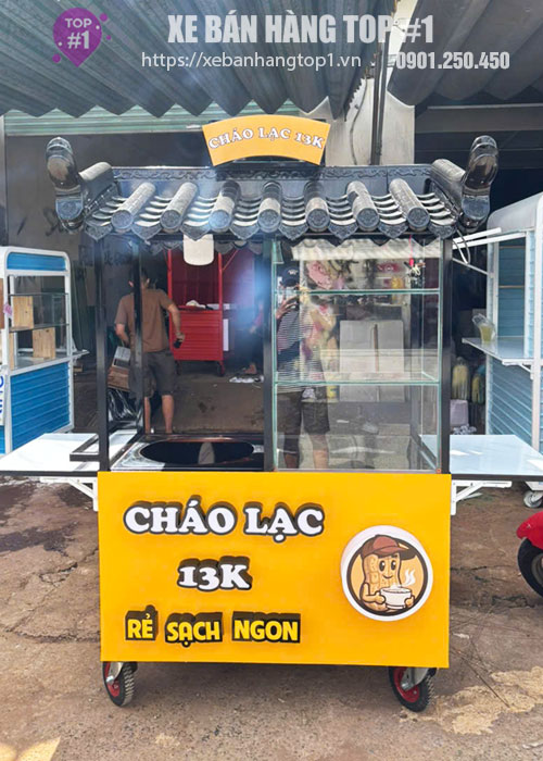 Tủ bán cháo 1M2x60x1M95