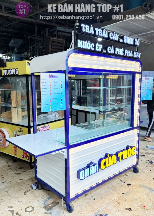Tủ bán nước 1M6x80x1M95