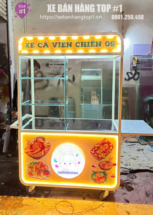 Tủ cá viên 1M2x60x1M95