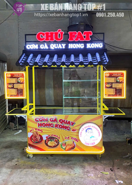 Xe cơm gà 1M4x60x1M95