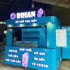 Kiot bán hàng lưu động 2M8x1M8x2M2