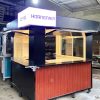 Kiot trà sữa 2 mặt tiền 2M2x1M8x2M2