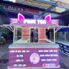 Kiot trà sữa dễ thương 2M2x1M6x2M15