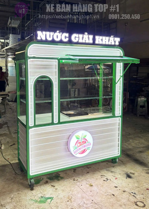 Tủ bán nước giải khát 1M6x60x1M95