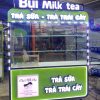 Tủ bán trà sữa 1M6x60x1M95