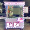 Xe bán bánh Flan 1M2x60x1M95