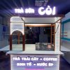 Xe trà sữa có thùng đá 1M6x60x1M95