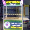 Xe trà trái cây tươi 1M2x60x1M95