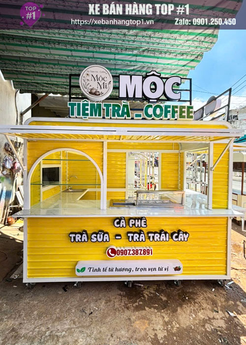 Kiot bán hàng lưu động 2M6x1M6x2M15