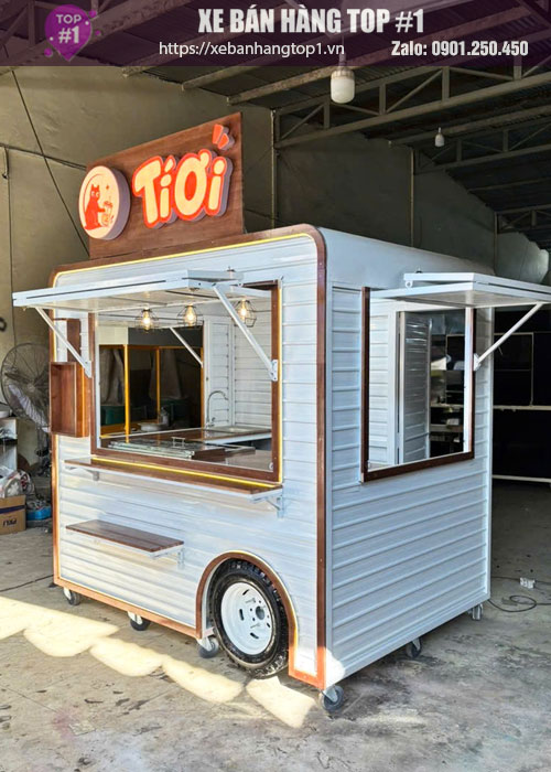Thiết kế kiot bán hàng 2M2x1M6x2M15