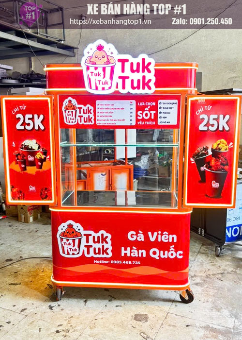 Tủ gà rán Hàn Quốc 1M2x60x1M95