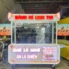 Xe bánh mì thịt nướng 1M6x60x1M95