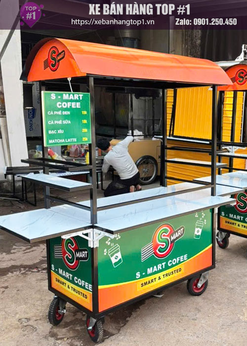 Xe cafe take away 1M2x60x1M95