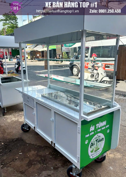 Xe trà sữa đẹp 1M6x60x1M95